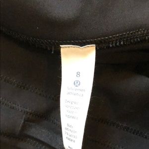 lululemon athletica Pants - New lululemon black run times crop lululemon athletica Pants - New lululemon black run times crop